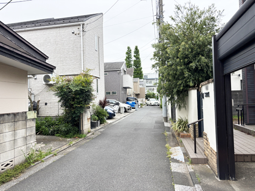 前面道路