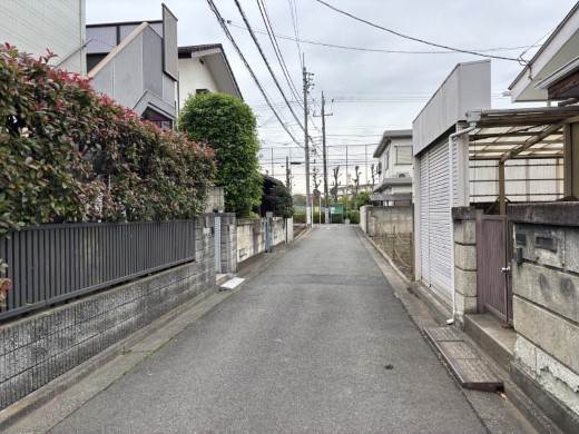 前面道路