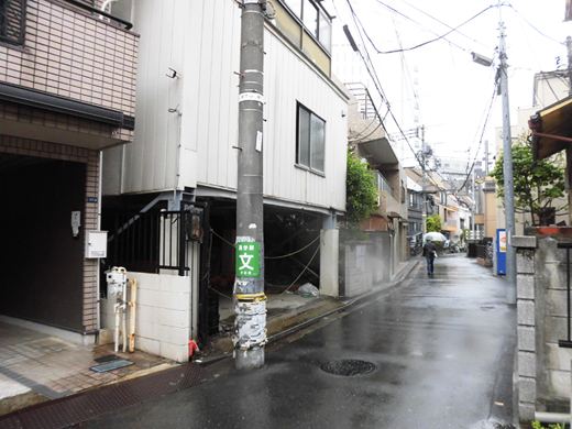 前面道路