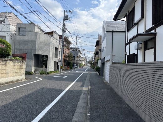 前面道路