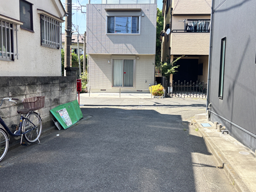 前面道路