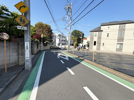 前面道路