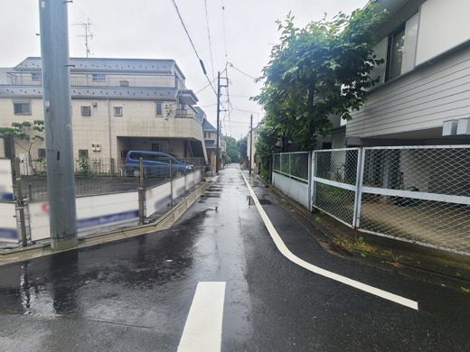 前面道路