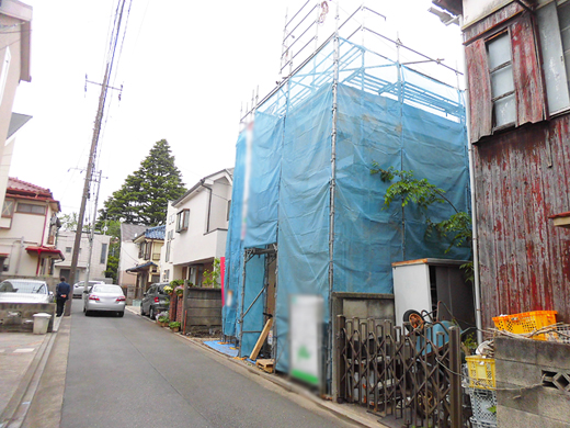 外観(建築中)
