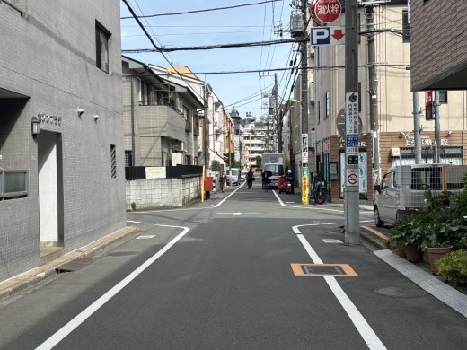前面道路