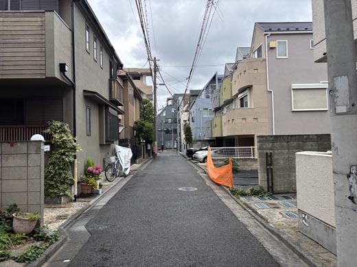 前面道路