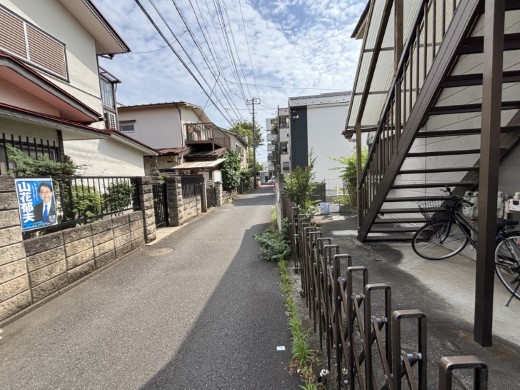 前面道路