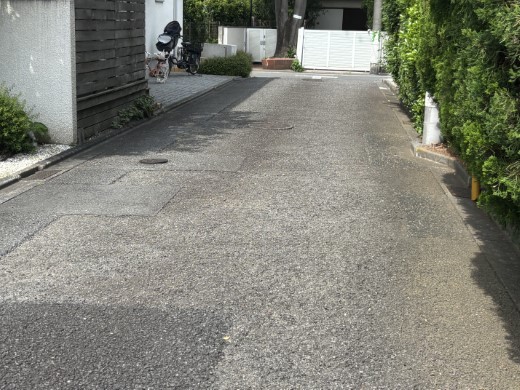 前面道路