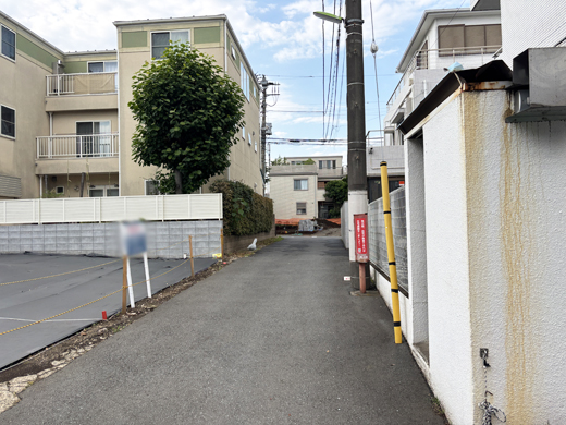 前面道路
