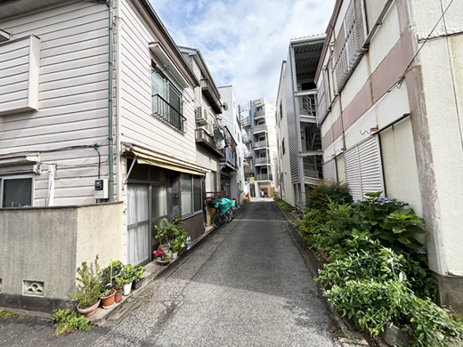 前面道路