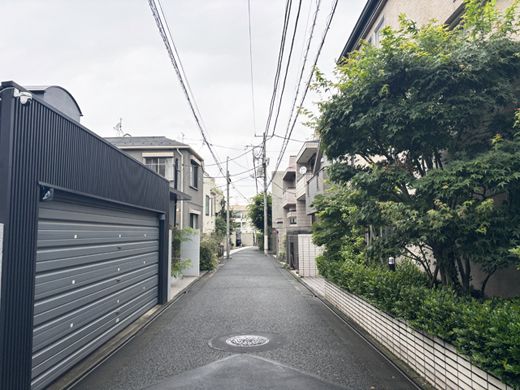 前面道路