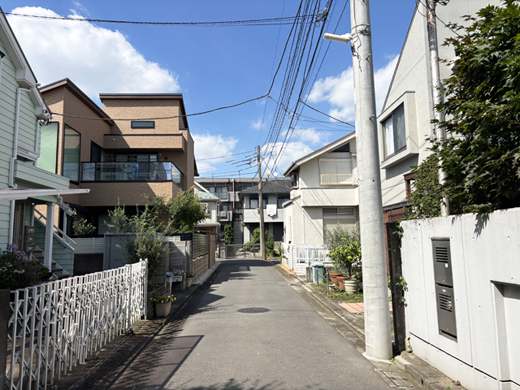 前面道路