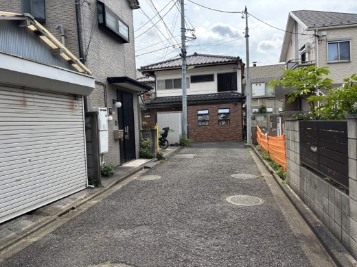 前面道路