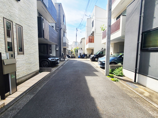 前面道路