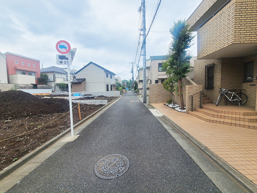 前面道路