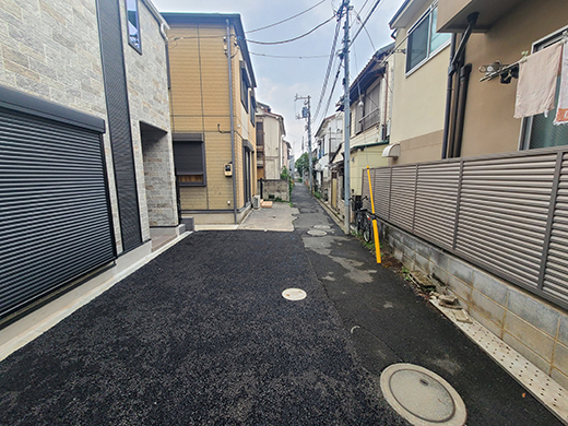 前面道路