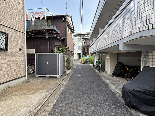 前面道路