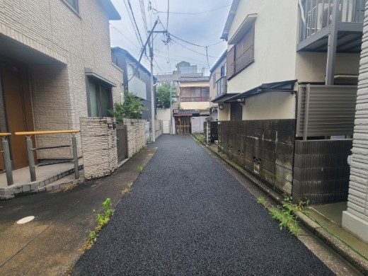 前面道路