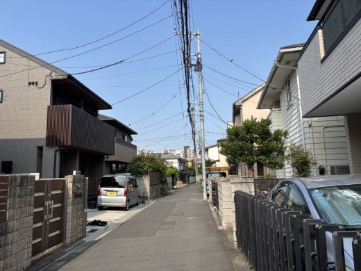 前面道路