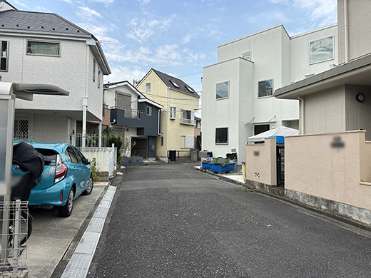 前面道路