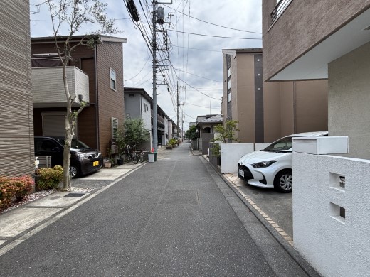 前面道路