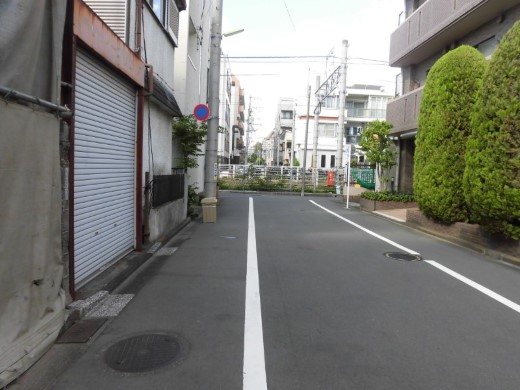前面道路