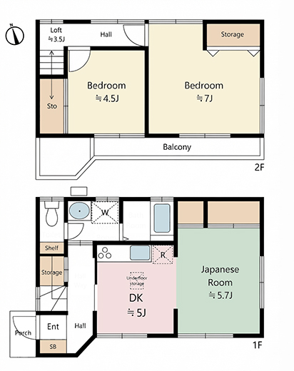 間取図
