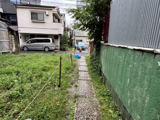 前面道路