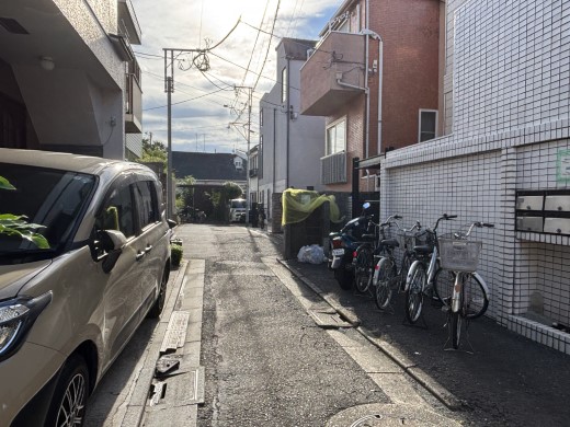 前面道路