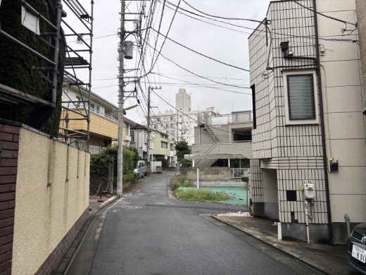 前面道路