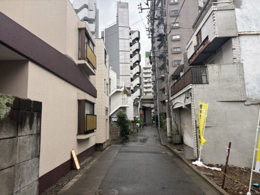 前面道路