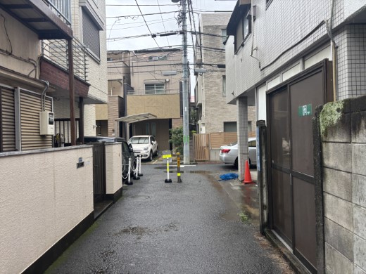 前面道路