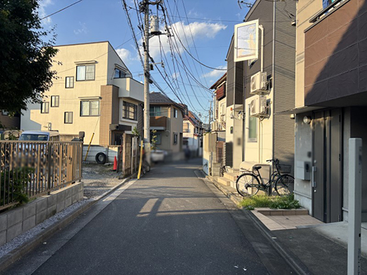 前面道路