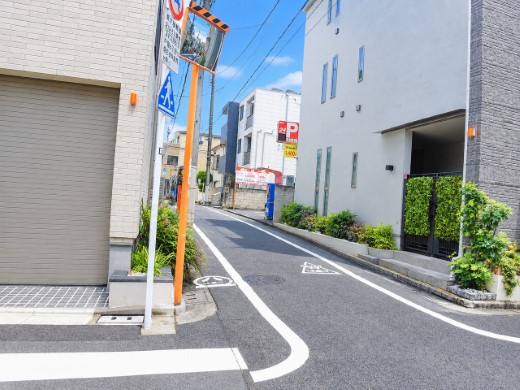 前面道路