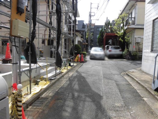 前面道路