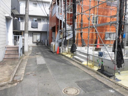 前面道路