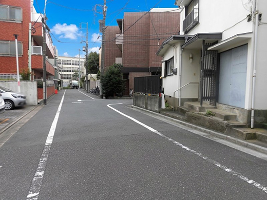 前面道路