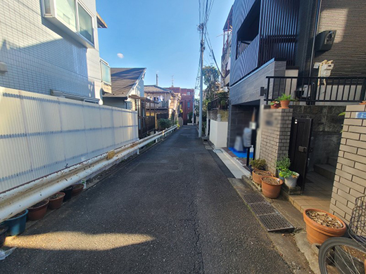 前面道路