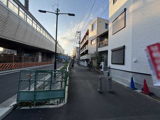 前面道路