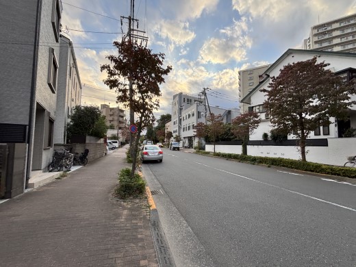 前面道路